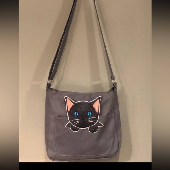 🌟Host Pick!🌟 Cat Crossbody Bag NWOT - Picture 2 of 6